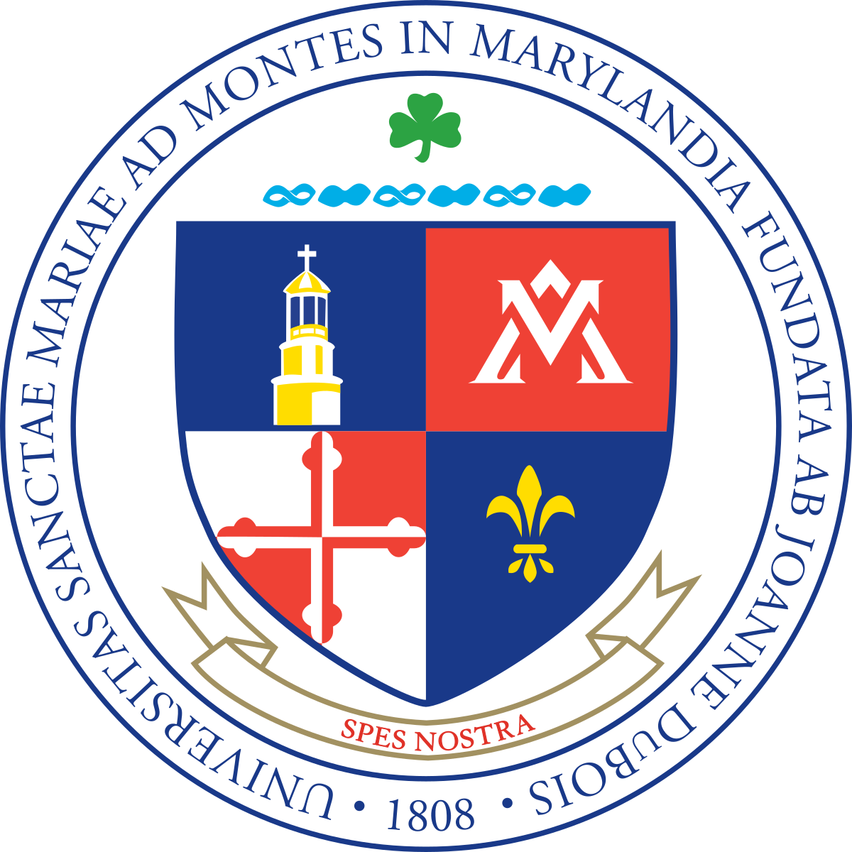 Mount Saint Mary's University Seal (1200x1200), Png Download