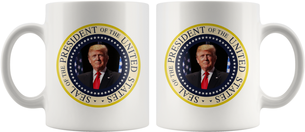 Presidential Seal Mug - Republic Without A President And Other Stories (1024x1024), Png Download