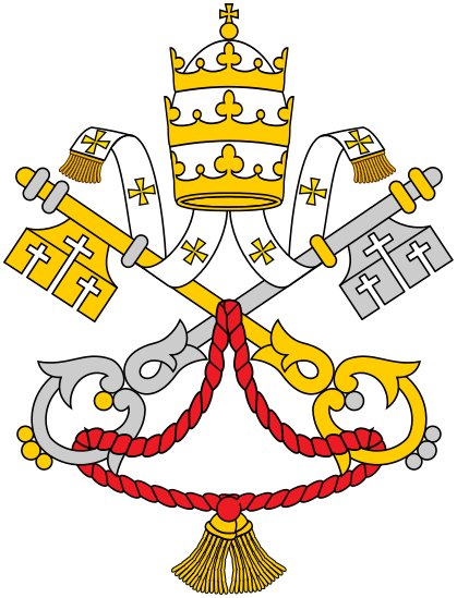 Png Transparent In Profile Who Owns Your Soul Welcome - Coats Of Arms Of The Holy See (419x549), Png Download