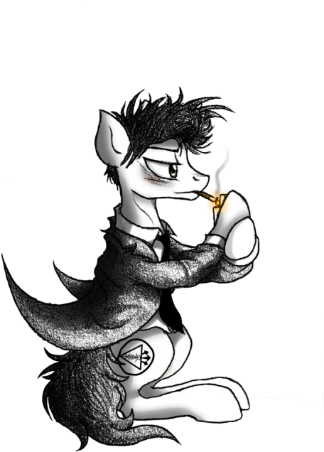 3 Years Ago - My Little Pony Constantine (500x708), Png Download