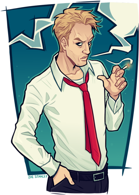 John Constantine Commission For Stardust-cave - John Constantine (500x676), Png Download
