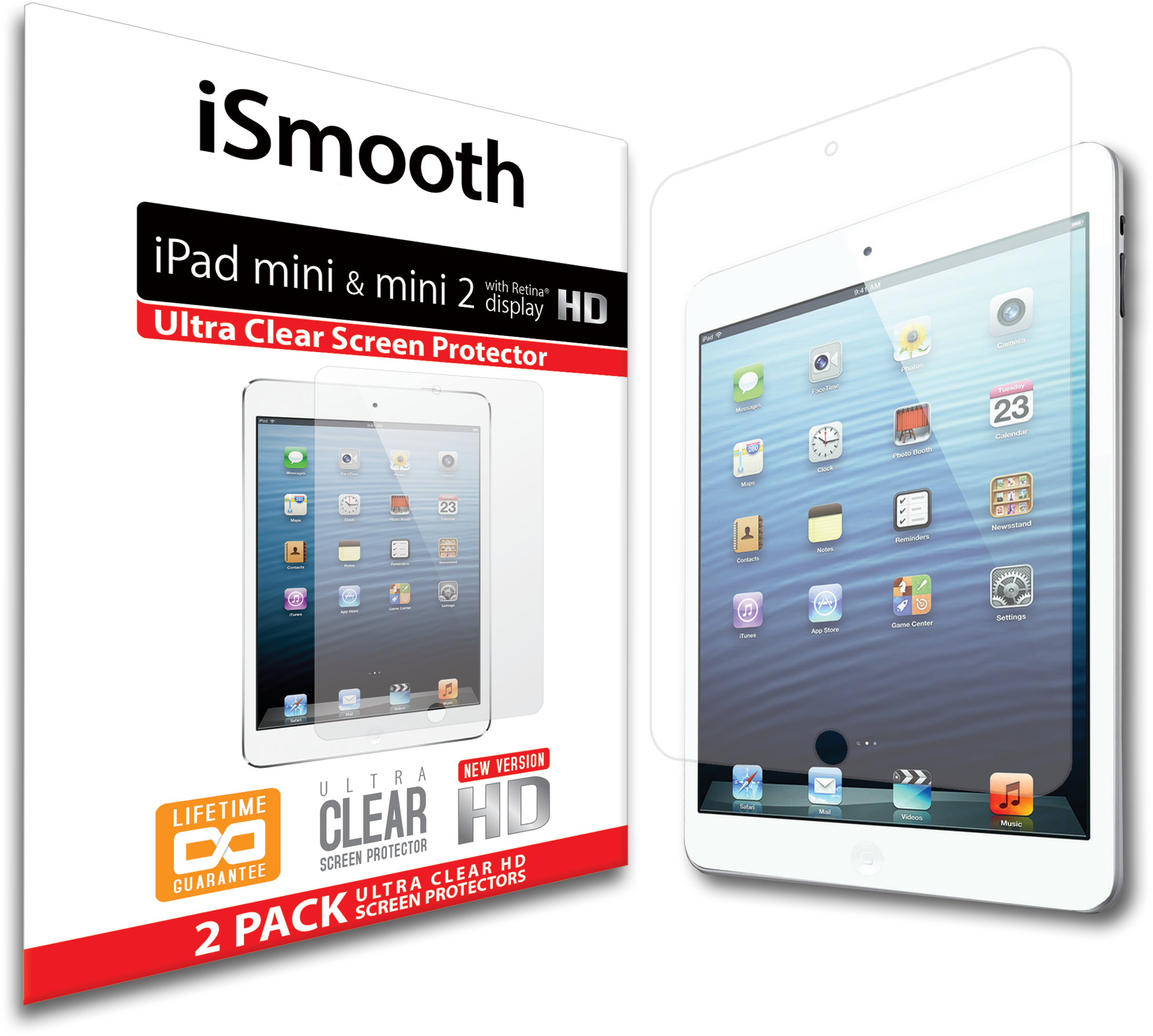 View Larger - Ismooth Apple Ipad Mini With Retina Display (2000x2000), Png Download