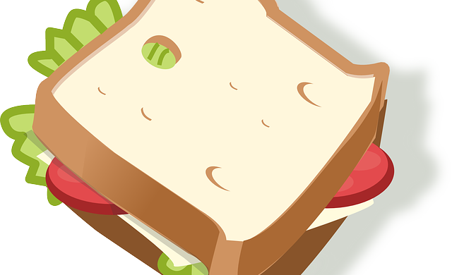 Italian Hero Panini - Sandwich Clip Art (640x390), Png Download