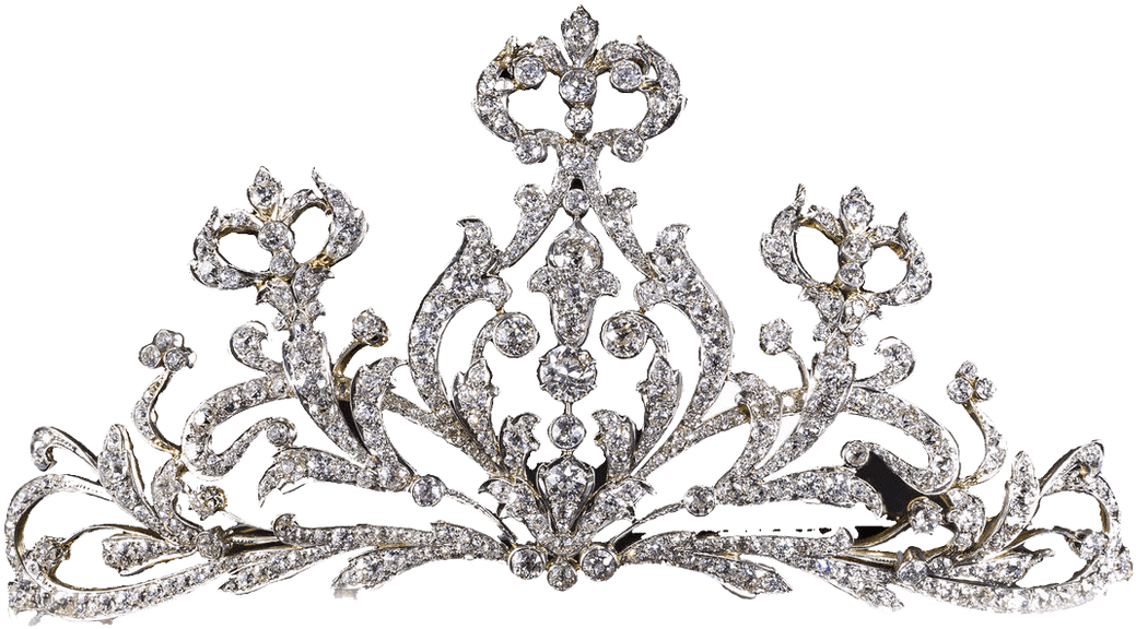 Pageant Tiara Png Image Black And White Stock - Crown For Pageant Png (1080x608), Png Download
