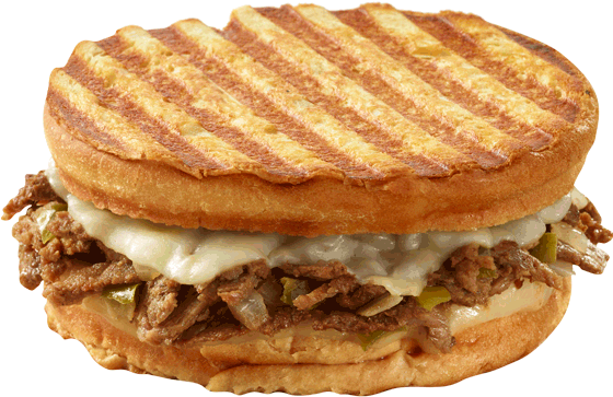 Steak Provolone Panini - Steak (560x560), Png Download