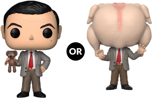 Funko Pop Vinyl Mr - Mr Bean Funko Pop (541x541), Png Download
