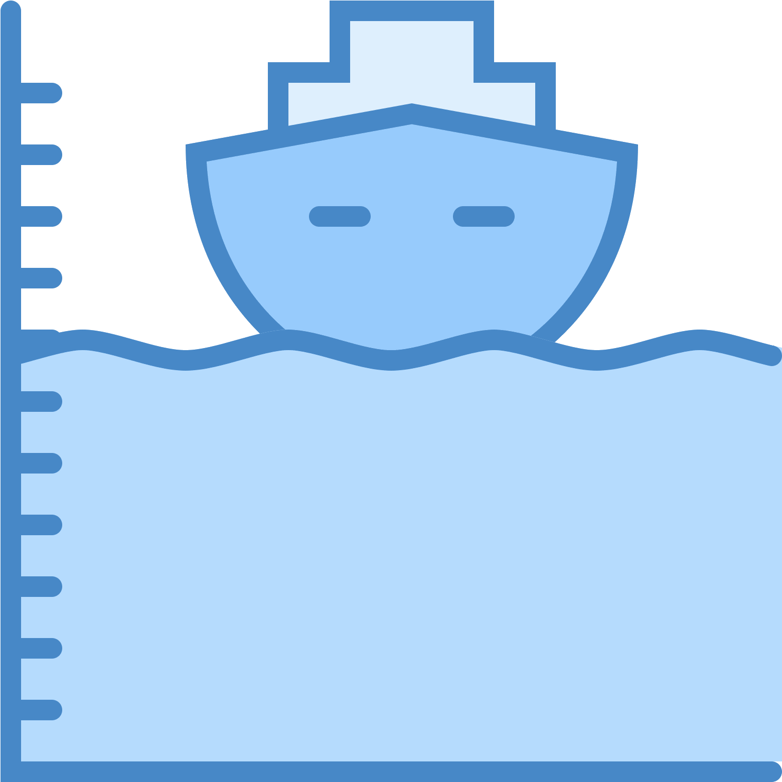 Marée Haute Icon - Tide (1600x1600), Png Download