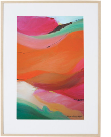 Sorbet 5v - Framed Print - Modern Art (480x480), Png Download