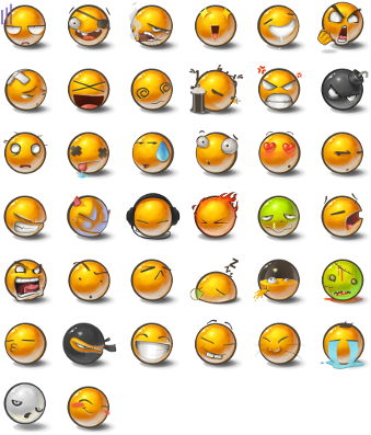 Search - Emo Icon (348x406), Png Download