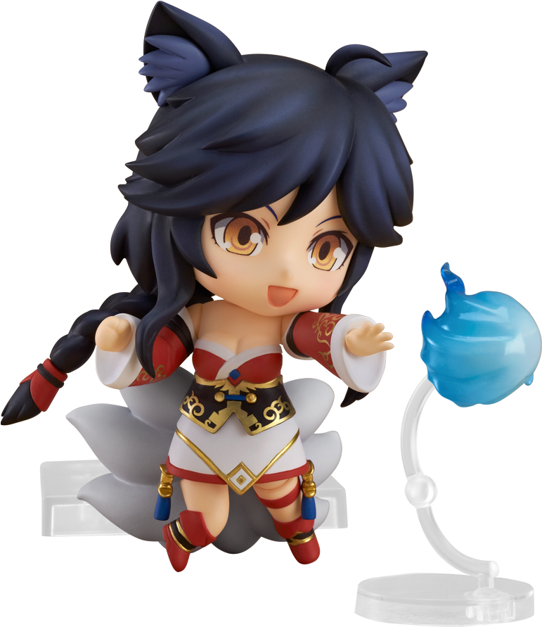 Ahri Tee - Ahri Nendoroid (1000x1000), Png Download