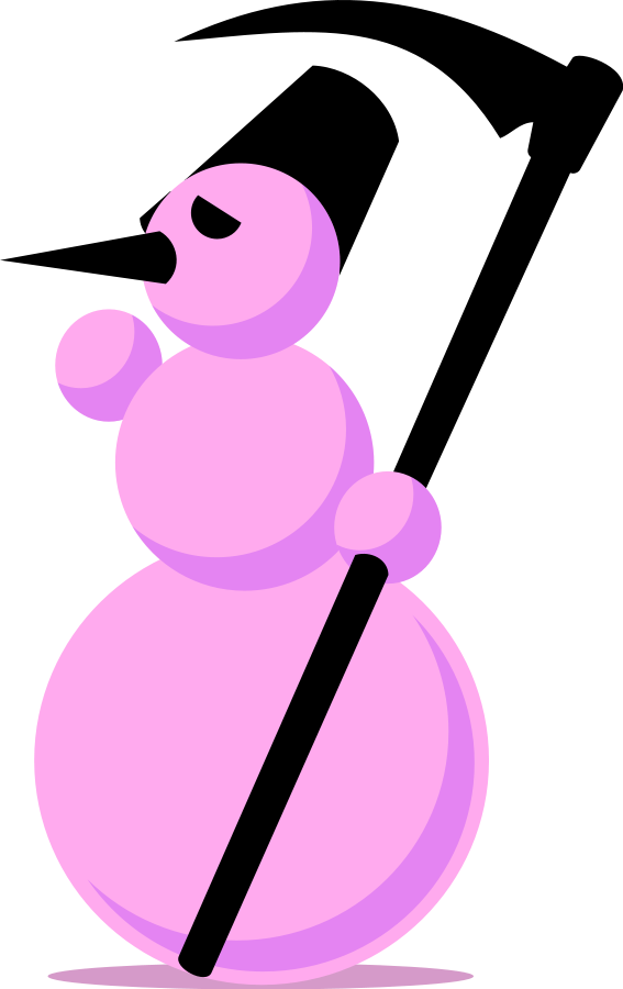 How To Set Use Snowman-emo By Rones Svg Vector (567x900), Png Download
