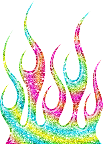 Rainbow Emo (360x500), Png Download