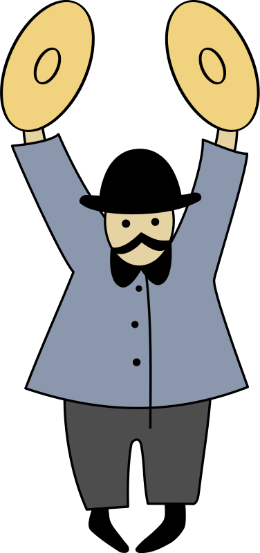 Cymbalist 2 Free Vector - Cymbal (376x800), Png Download