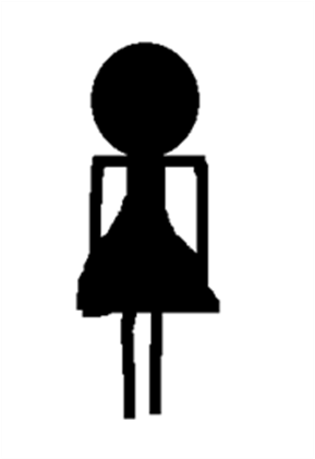 New Look Women Sign Women Bathroom Sign Check More - Illustration (420x420), Png Download