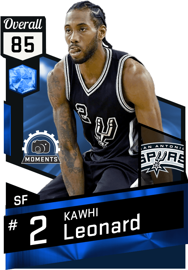 Kawhi Leonard - Get 99 Overall 2k18 (651x941), Png Download