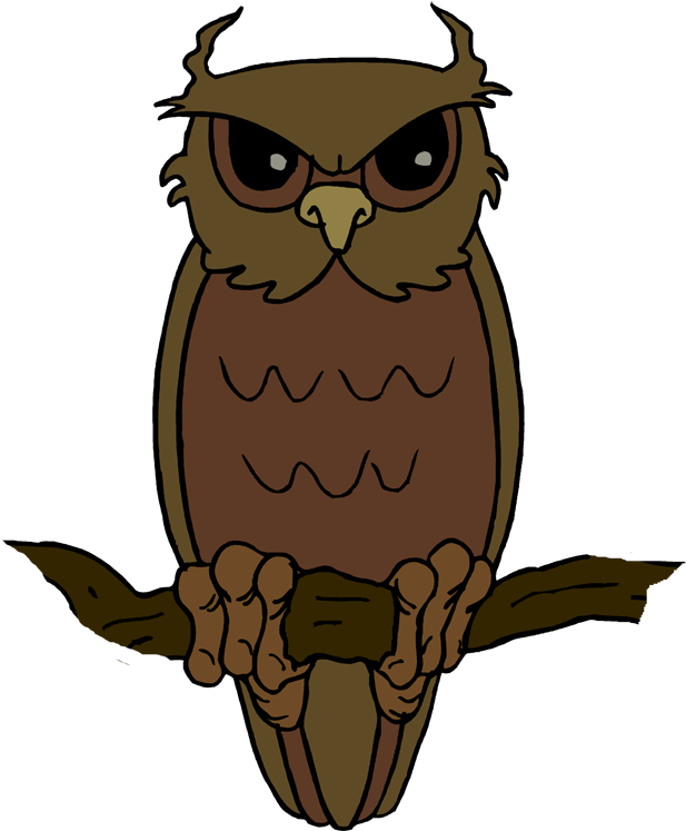 Art Clipart Owl - Owl Clip Art Png (624x750), Png Download