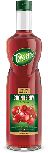 Teis Barman Cranberry 70cl Png - Teisseire Syrup (346x535), Png Download