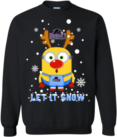 Minion Prairie View A&m Panthers Ugly Christmas Sweaters - Christmas Jumper (480x480), Png Download