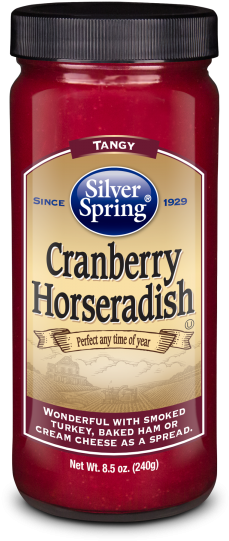Cranberry Horseradish - Silver Spring Steak Sauce, Horseradish, Zesty - 8 Oz (271x600), Png Download
