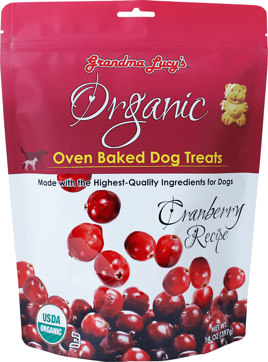 Grandma Lucy's Organic Cranberry Oven Baked Dog Treats, (926x1250), Png Download