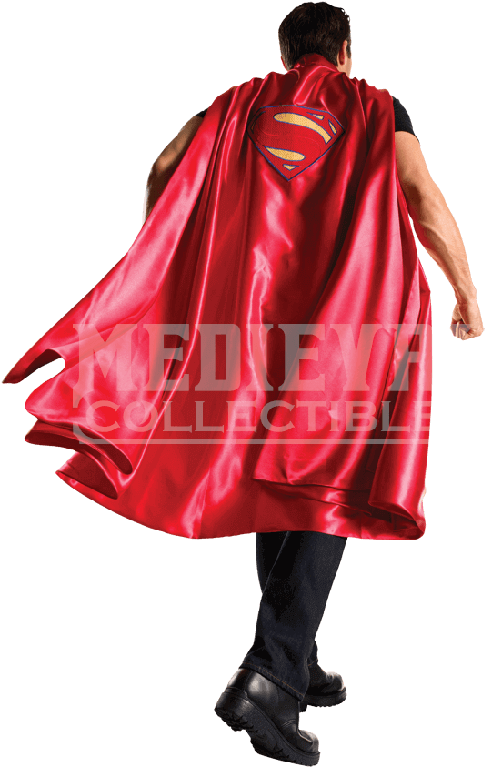 Adult Deluxe Superman Cape - Rubie's Dawn Of Justice Adult Deluxe Superman Cape (850x850), Png Download