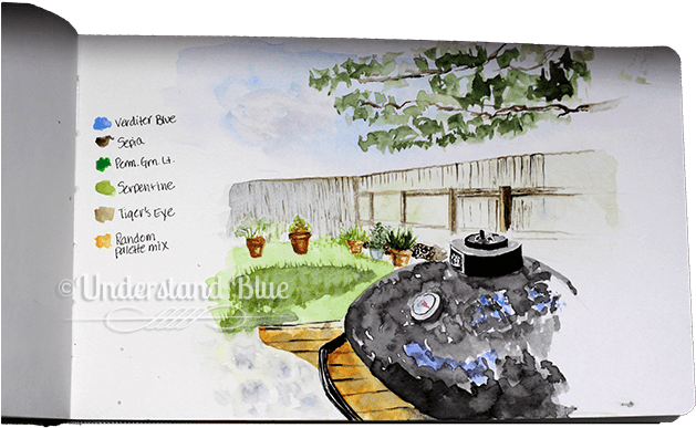 Daniel Smith Watercolor, Travelogue Sketchbook - Watercolor Paint (650x410), Png Download