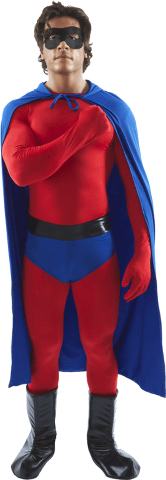 Super Hero Costume (600x951), Png Download