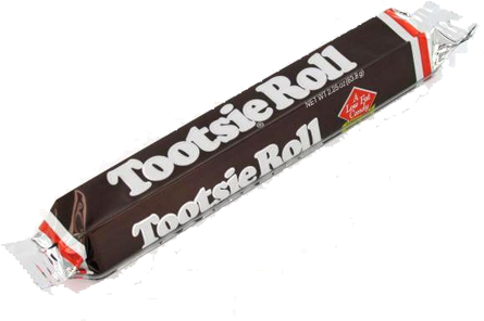 Tootsie Roll Chewy Candy - Tootsie Roll 2.25 Oz (500x500), Png Download