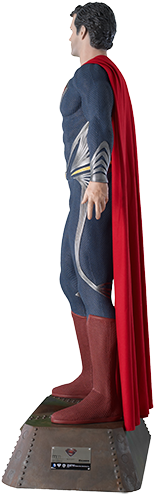 Man Of Steel - Superman (330x525), Png Download