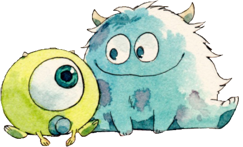 Clip Art Library Library Resultado De Imagen Png Cute - Monster Inc De Bebes (500x486), Png Download
