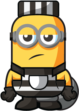 Online Ball N Chain Minion Pic - Ball And Chain Minion (480x480), Png Download