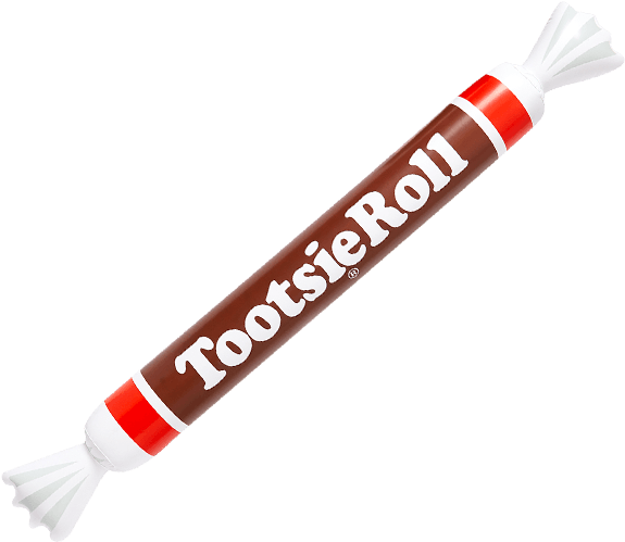Tootsie Roll On Sale - Bigmouth Inc Tootsie Roll Noodle Pool Float (574x599), Png Download