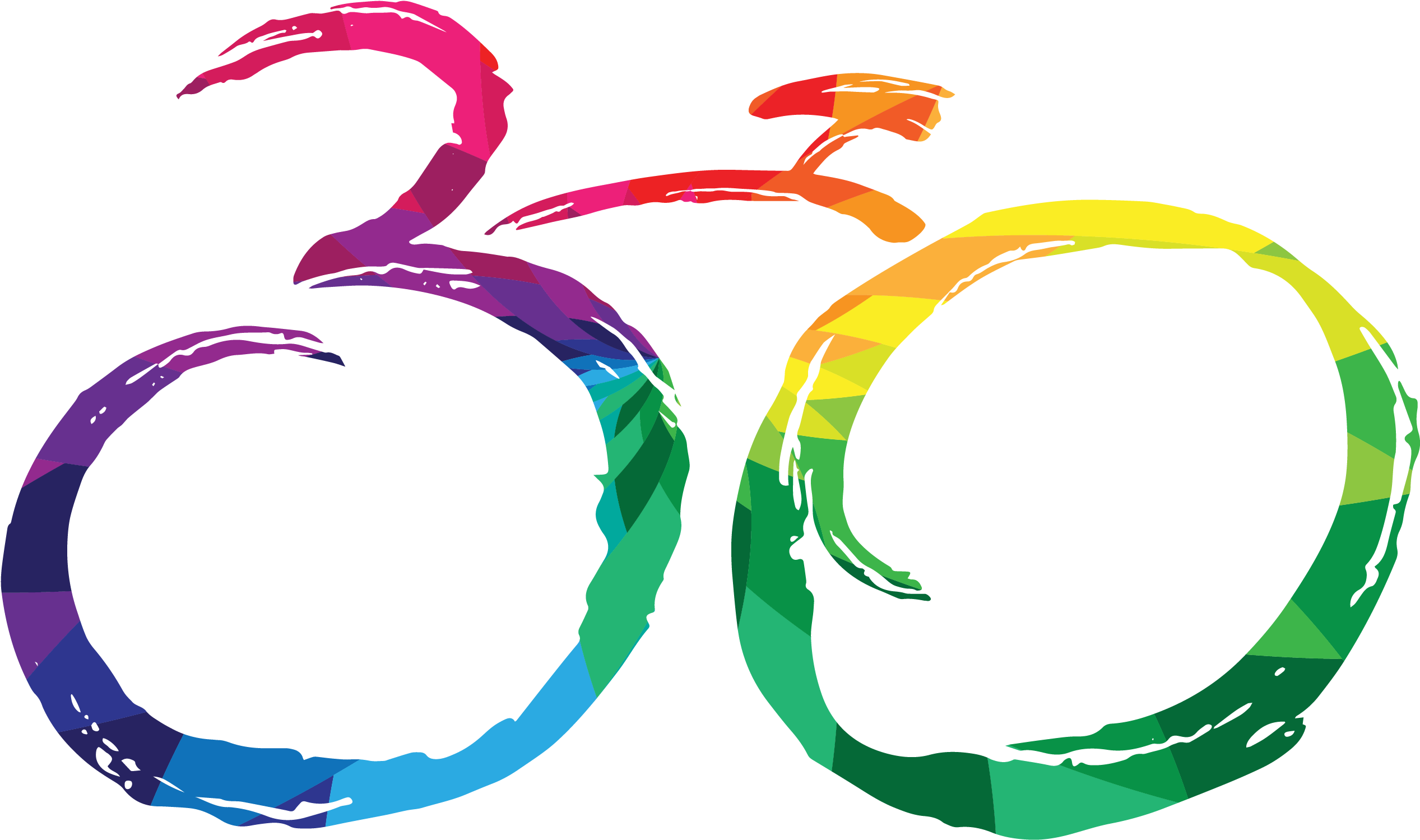 30 Bike Icon Color Final Hi Res - Great Ohio Bicycle Adventure (2700x1800), Png Download