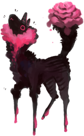 Flower - Llama (500x500), Png Download