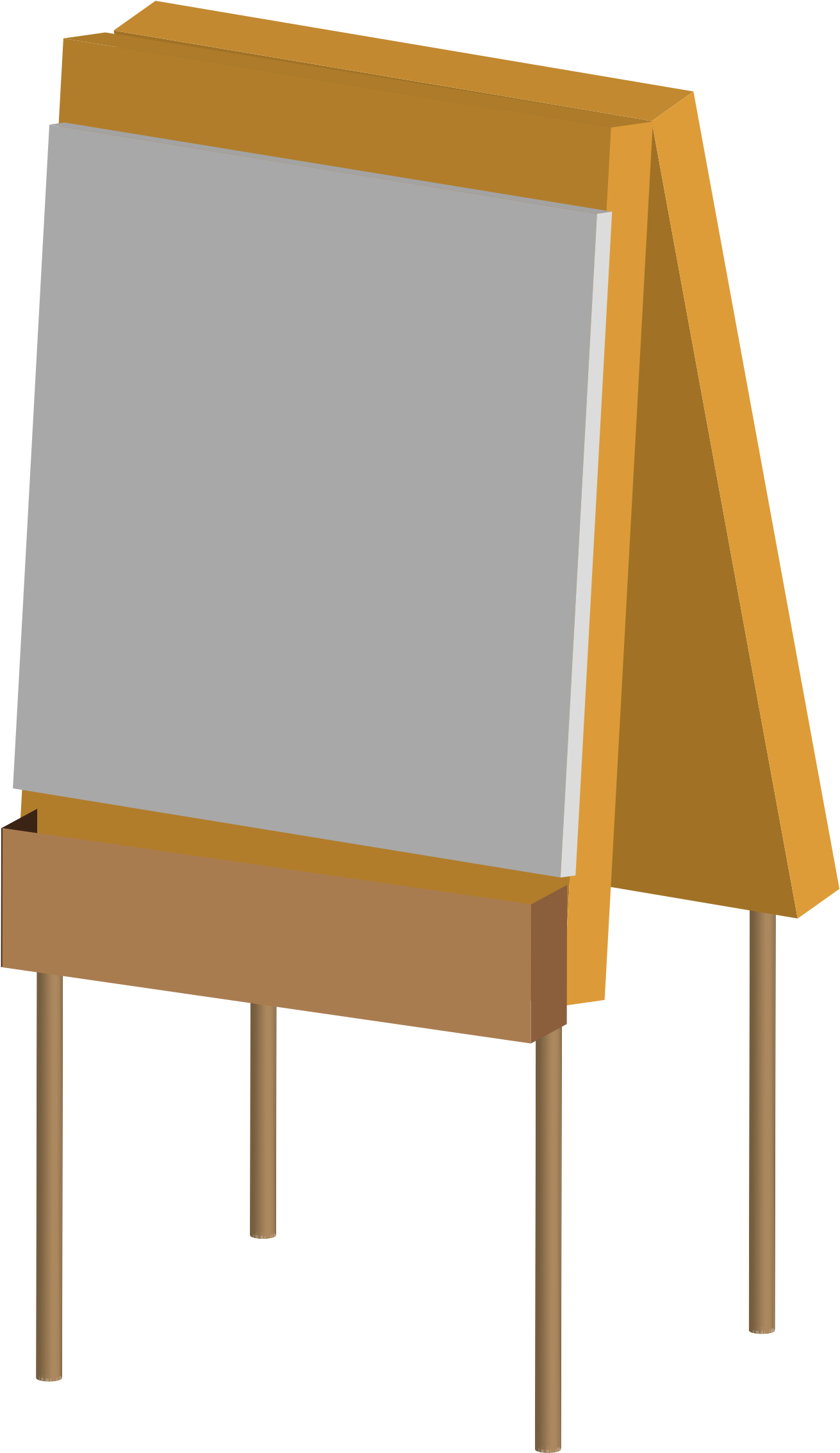 This Free Icons Png Design Of An Easel (1800x2400), Png Download