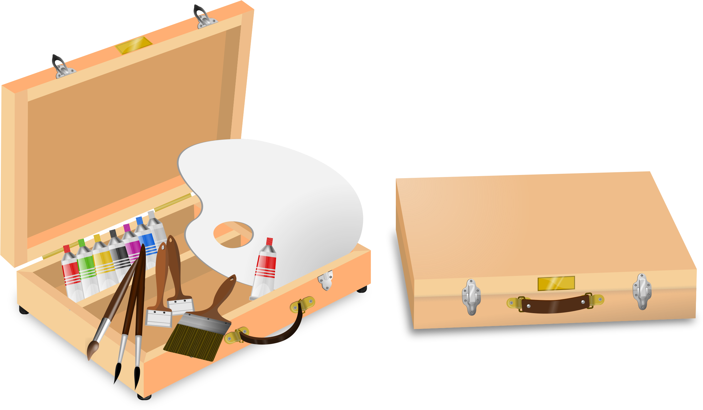 Painting Drawing Art Easel - Trípode De Pintura Png (1287x750), Png Download