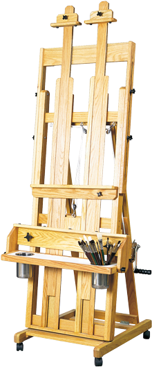 Best Classic Santa Fe Ii Easel* - Art Easel (250x559), Png Download