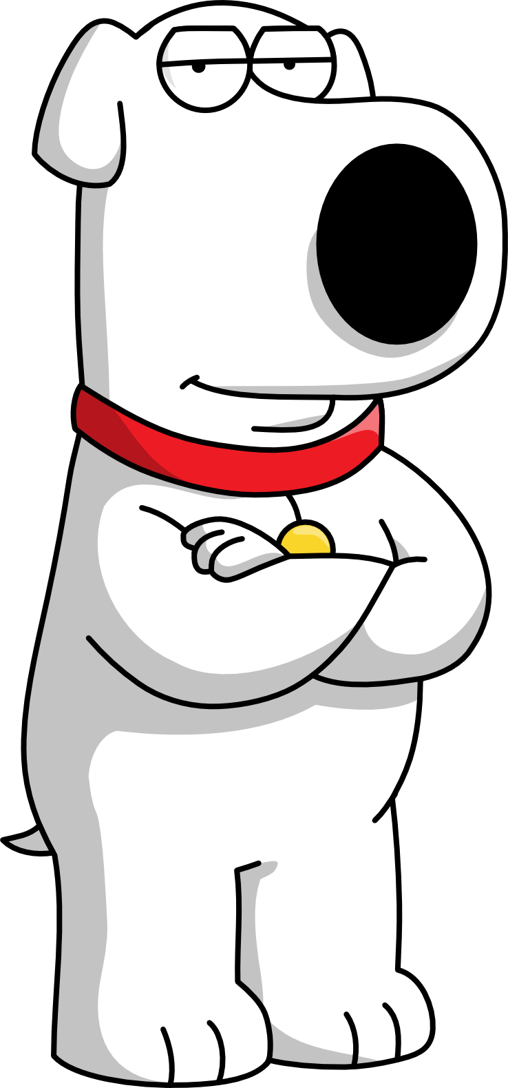 Brian Griffin - Brian Griffin Png (738x1579), Png Download