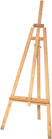 Wooden Easel 58 X 150 Cm - Easel (700x700), Png Download