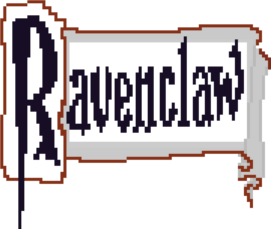 Ravenclaw - Pixel Art (940x900), Png Download