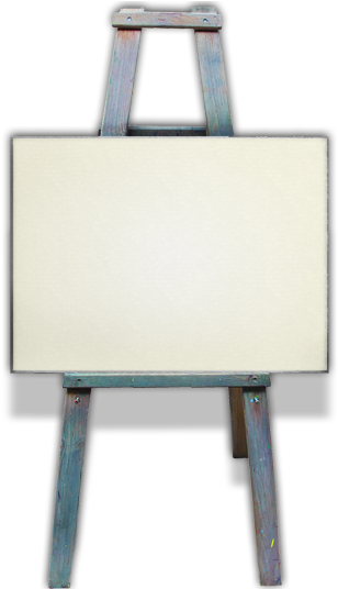 Art Easel Png (355x535), Png Download