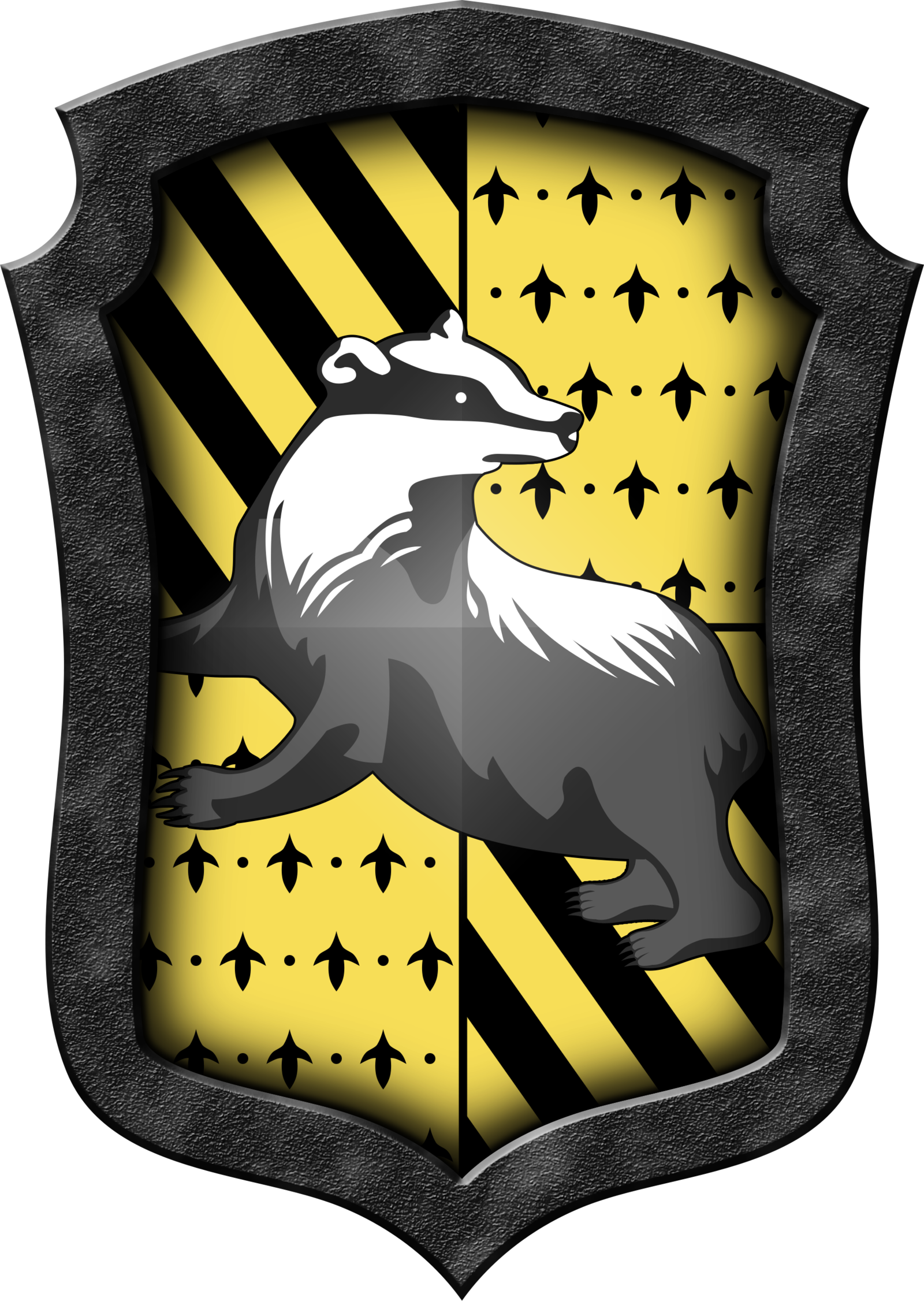 Hufflepuff Crest By Geijvontaen (1600x2252), Png Download