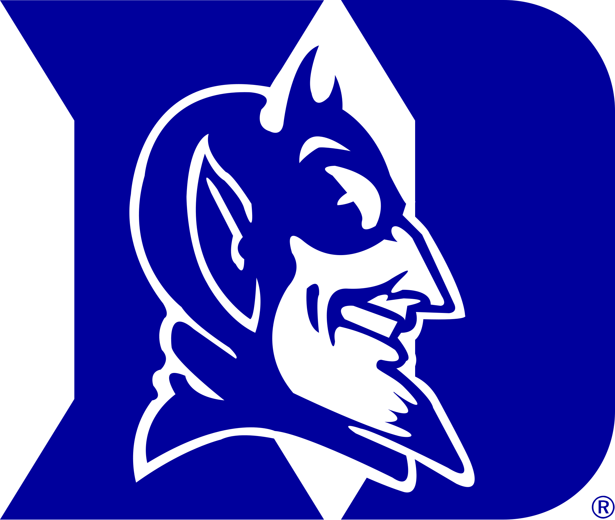Duke Blue Devils Logo (500x423), Png Download