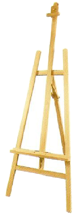 Easel Stand Wood Product Code Gd Esw - Wooden Standee Price (750x1000), Png Download
