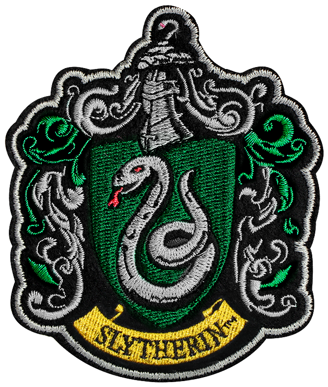 Pack Of 6 Patches - Harry Potter Slytherin Banner (1000x1000), Png Download