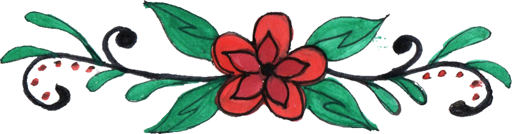 Flower Drawing Page Divider 8 - Animal Jam Clans (1024x269), Png Download