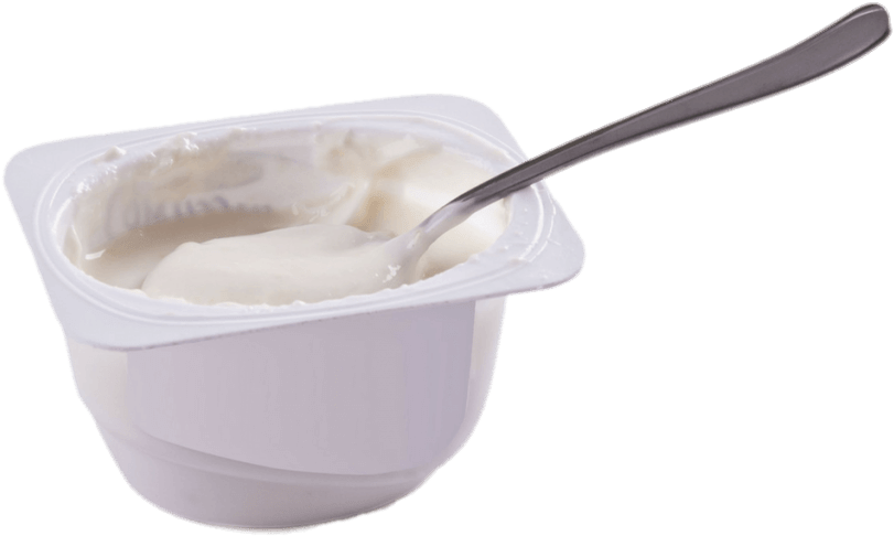 Spoon In Yoghurt Png - Yoghurt (907x496), Png Download
