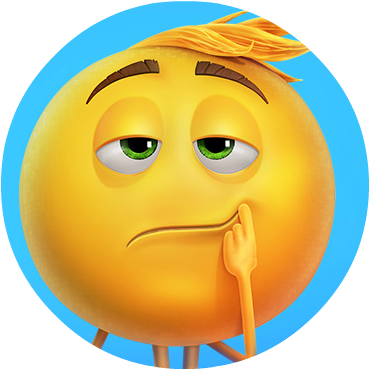 Emoji Movie Birthday Party - Emoji Movie Faces (431x394), Png Download