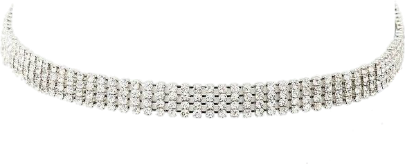 Diamondchoker Choker If You Use This Sticker - Png Diamond Choker Necklace (585x237), Png Download