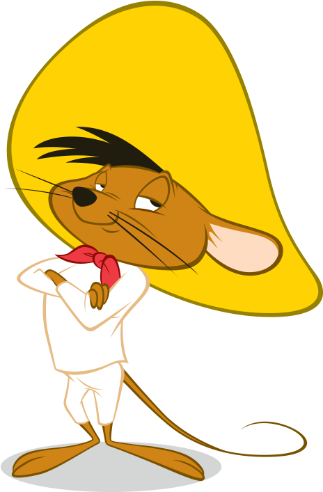 Characterart Speedy Lt - Speedy Gonzales (565x803), Png Download